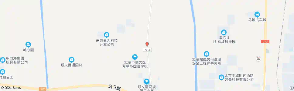 北京姚店_公交站地图_北京公交_妙搜公交查询2025