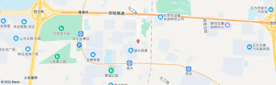 北京垡头北站_公交站地图_北京公交_妙搜公交查询2025