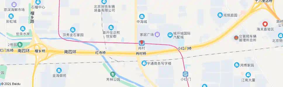 北京肖村站_公交站地图_北京公交_妙搜公交查询2025