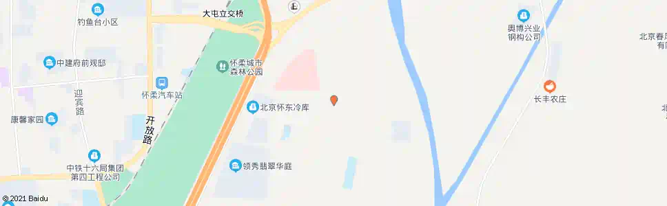 北京张各长东_公交站地图_北京公交_妙搜公交查询2025