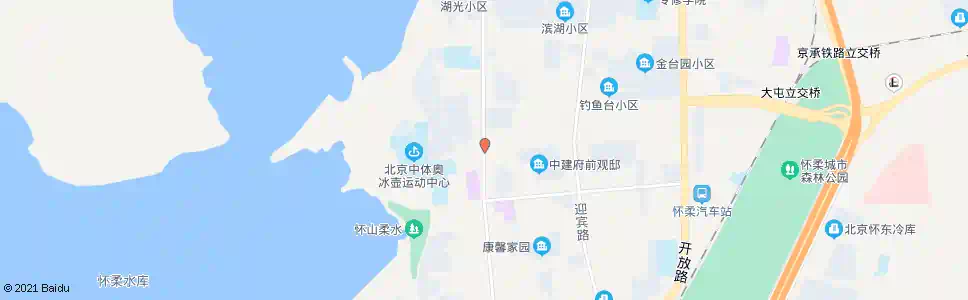 北京后横街西口_公交站地图_北京公交_妙搜公交查询2025