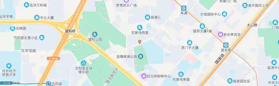 北京阜通西大街西口_公交站地图_北京公交_妙搜公交查询2025