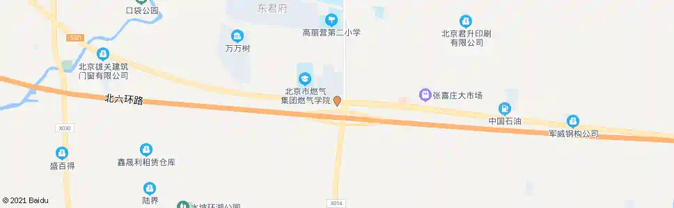 北京张喜庄路口_公交站地图_北京公交_妙搜公交查询2025