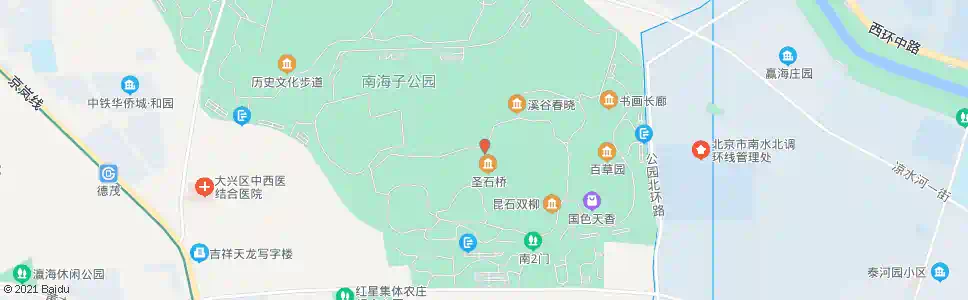 北京南海子郊野公园公交站_公交站地图_北京公交_妙搜公交查询2025