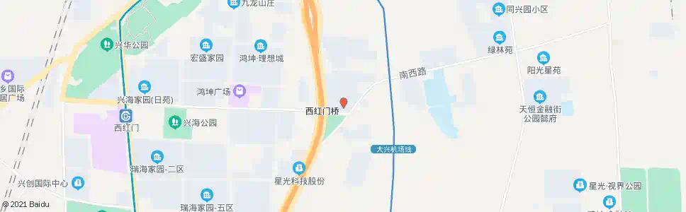 北京西红门镇政府_公交站地图_北京公交_妙搜公交查询2025