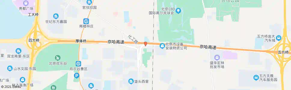 北京垡头桥东_公交站地图_北京公交_妙搜公交查询2025