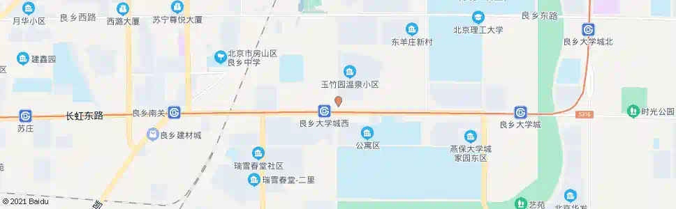 北京大回城西站_公交站地图_北京公交_妙搜公交查询2025