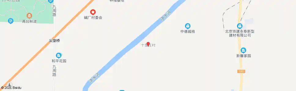 北京十里庄村口_公交站地图_北京公交_妙搜公交查询2025
