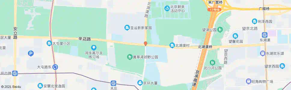 北京黄草湾_公交站地图_北京公交_妙搜公交查询2025