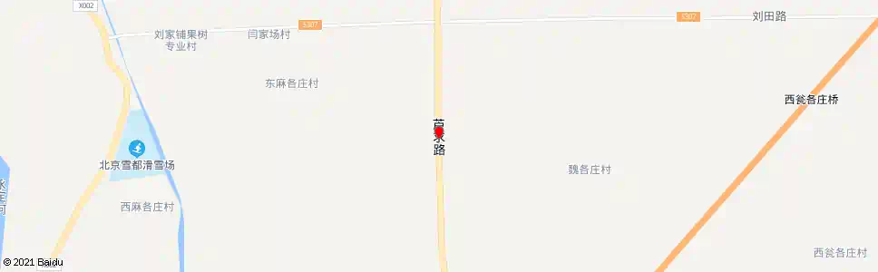 北京邓家屯_公交站地图_北京公交_妙搜公交查询2025