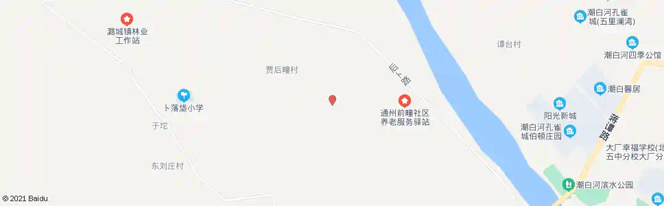 北京后疃_公交站地图_北京公交_妙搜公交查询2025