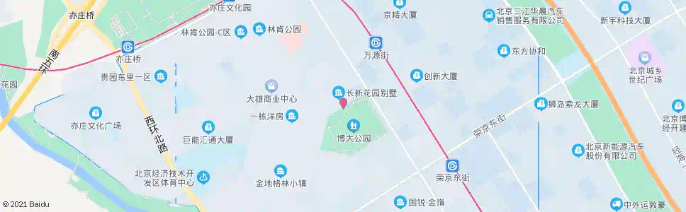 北京博大公园_公交站地图_北京公交_妙搜公交查询2025