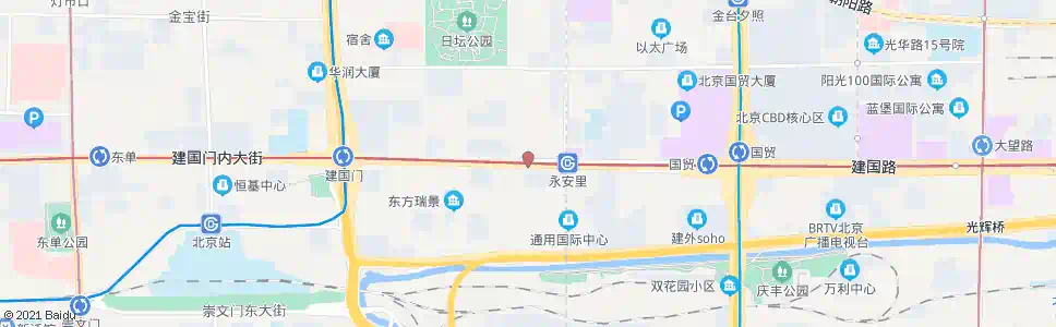 北京永安里路口西_公交站地图_北京公交_妙搜公交查询2025