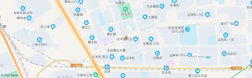 北京龙华园_公交站地图_北京公交_妙搜公交查询2025