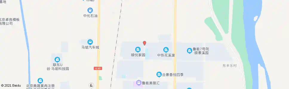 北京新马家园_公交站地图_北京公交_妙搜公交查询2025