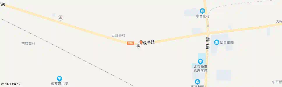 北京大云峰寺_公交站地图_北京公交_妙搜公交查询2025