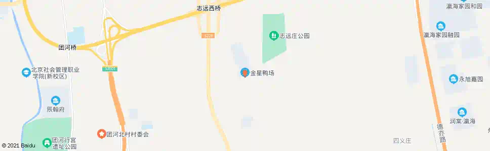 北京团忠路_公交站地图_北京公交_妙搜公交查询2025