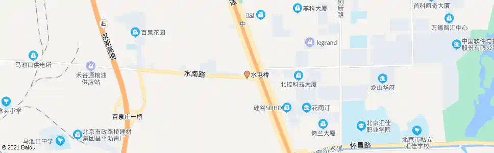 北京水屯桥西_公交站地图_北京公交_妙搜公交查询2025