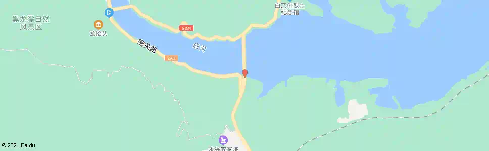 北京黑龙潭(白河大桥)_公交站地图_北京公交_妙搜公交查询2025