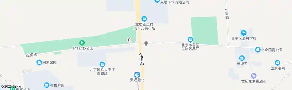 北京东三旗菊苑_公交站地图_北京公交_妙搜公交查询2025