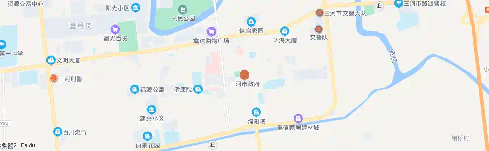北京三河市政府_公交站地图_北京公交_妙搜公交查询2025