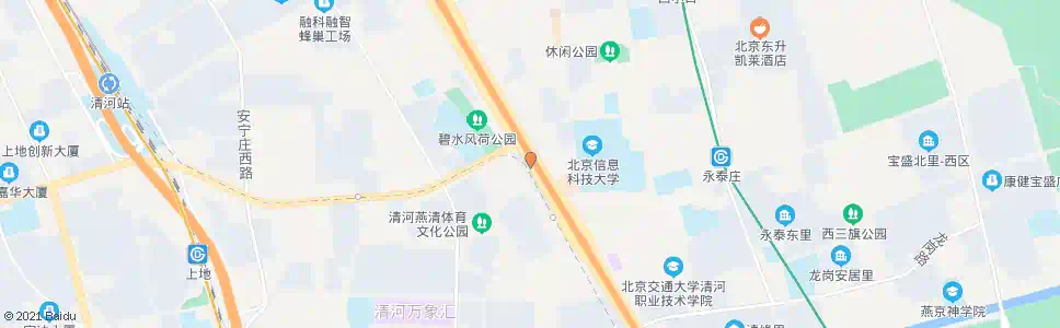 北京清河小营桥南_公交站地图_北京公交_妙搜公交查询2025