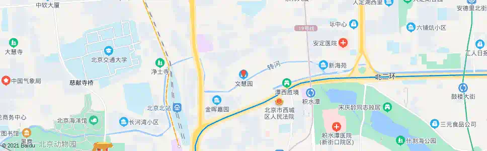 北京文慧园路_公交站地图_北京公交_妙搜公交查询2025