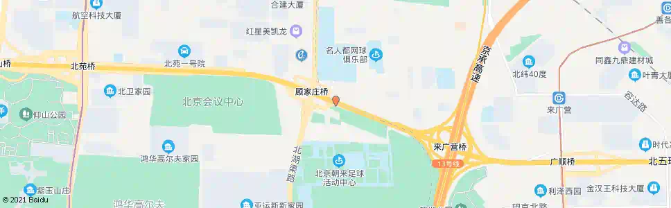北京顾家庄桥_公交站地图_北京公交_妙搜公交查询2025