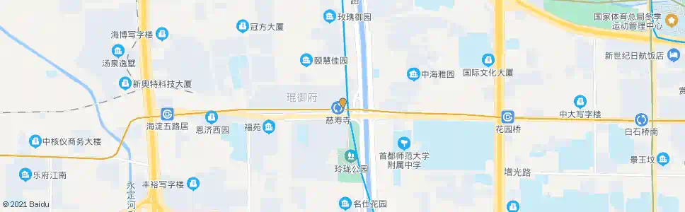 北京地铁慈寿寺站_公交站地图_北京公交_妙搜公交查询2025