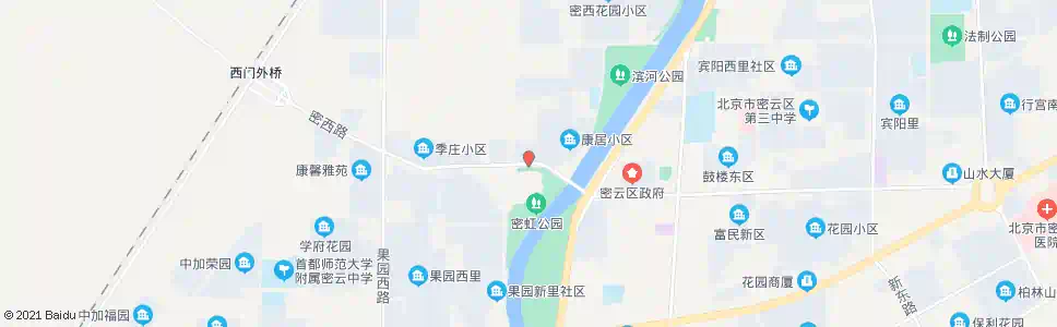北京康居南区_公交站地图_北京公交_妙搜公交查询2025