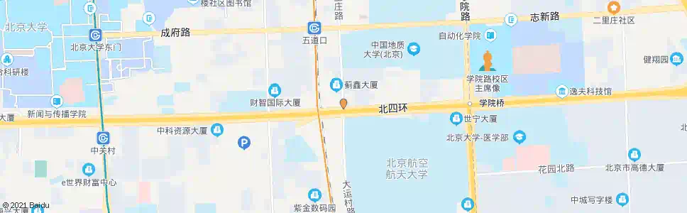 北京展春园西路_公交站地图_北京公交_妙搜公交查询2025