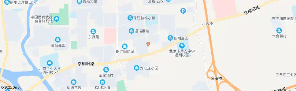 北京小潞邑北站_公交站地图_北京公交_妙搜公交查询2025