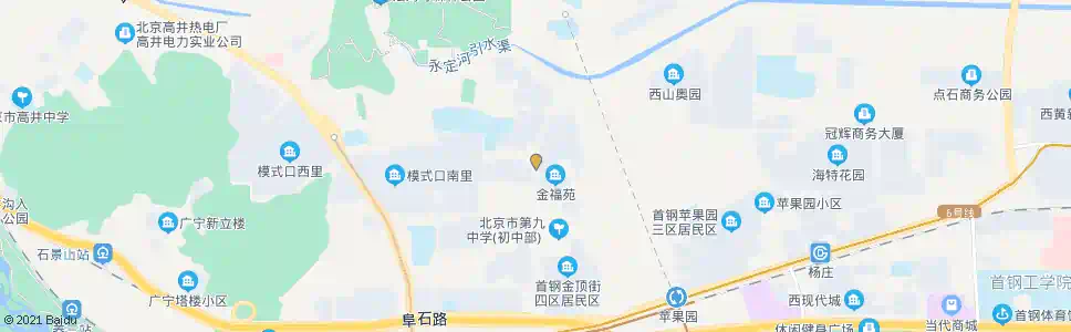 北京金顶北街_公交站地图_北京公交_妙搜公交查询2025
