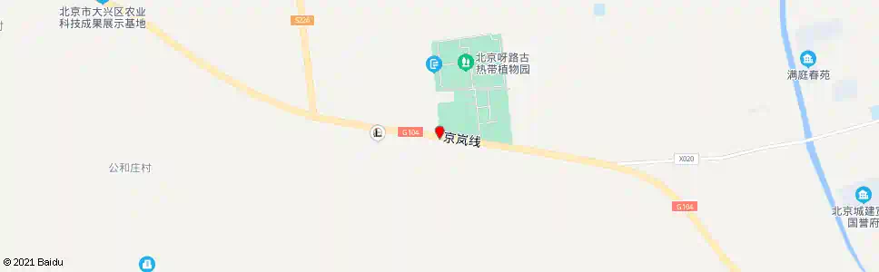北京朱庄路口_公交站地图_北京公交_妙搜公交查询2025