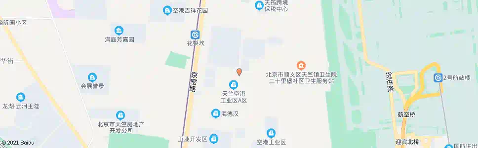 北京空港a区北路口_公交站地图_北京公交_妙搜公交查询2025