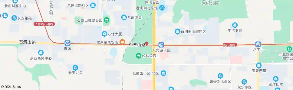 北京京原路口西_公交站地图_北京公交_妙搜公交查询2025