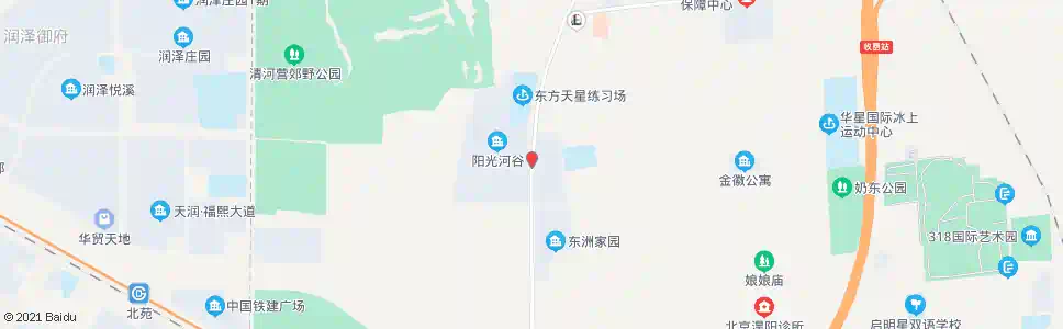 北京奶西村北_公交站地图_北京公交_妙搜公交查询2025