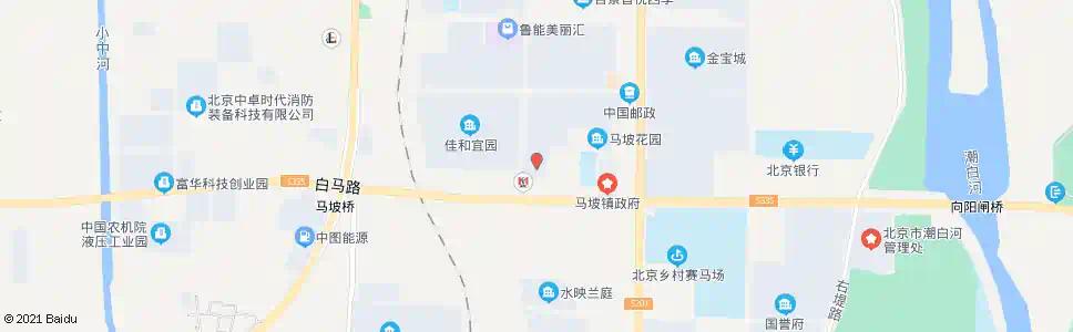 北京马坡花园_公交站地图_北京公交_妙搜公交查询2025