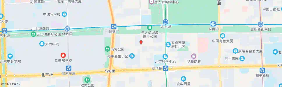 北京裕民中路_公交站地图_北京公交_妙搜公交查询2025