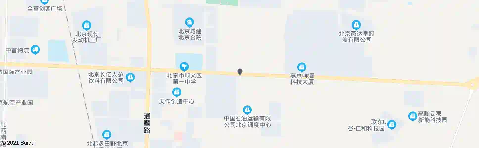 北京中核公司_公交站地图_北京公交_妙搜公交查询2025