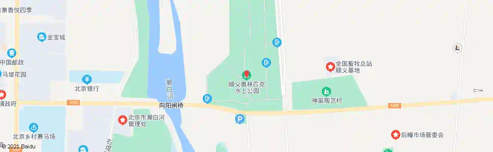 北京奥林匹克水上公园_公交站地图_北京公交_妙搜公交查询2025