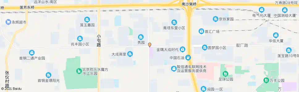 北京大成中路_公交站地图_北京公交_妙搜公交查询2025