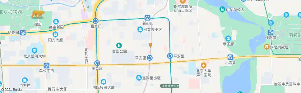 北京宝产胡同_公交站地图_北京公交_妙搜公交查询2025