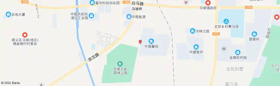 北京中晟馨苑_公交站地图_北京公交_妙搜公交查询2025