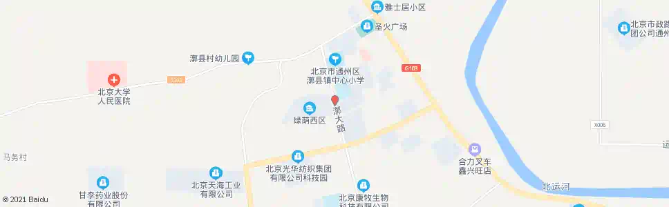 北京绿荫小区_公交站地图_北京公交_妙搜公交查询2025