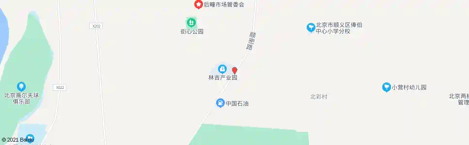 北京郝家疃_公交站地图_北京公交_妙搜公交查询2025
