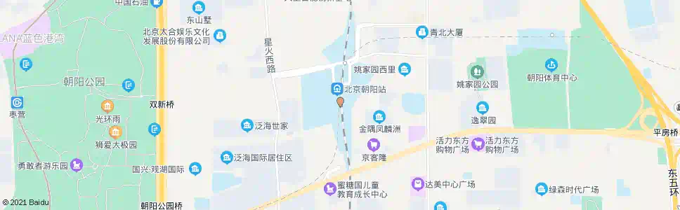 北京朝阳南站_公交站地图_北京公交_妙搜公交查询2025