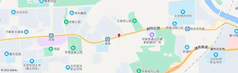 北京地铁草房站东_公交站地图_北京公交_妙搜公交查询2025