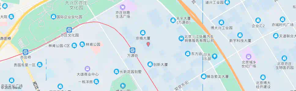 北京工业园_公交站地图_北京公交_妙搜公交查询2025
