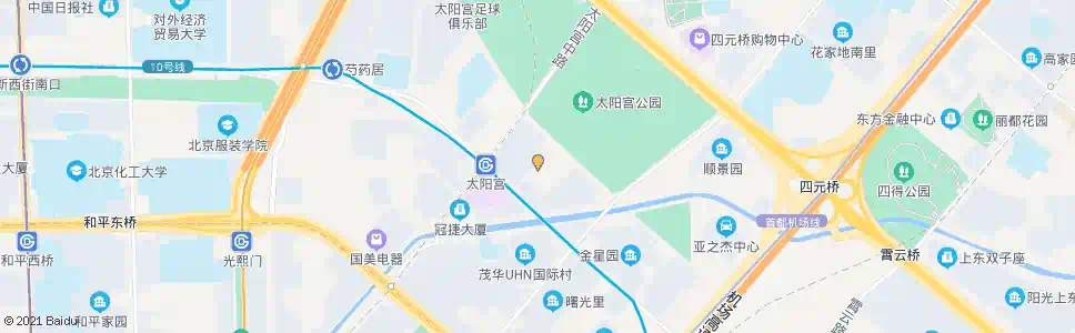 北京夏家园_公交站地图_北京公交_妙搜公交查询2025